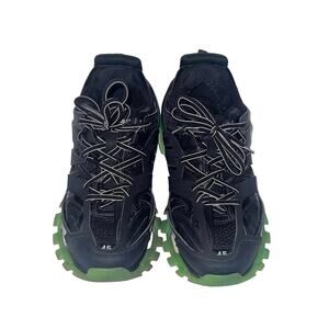 Balenciaga Track Trainer Black & Green Men’s Sneakers Size 12